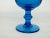 Imperial Blue Glass Ruffled Rim Pedestal Compote Candy Dish For Sale - Image 9 of 10