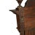 Antique Italian Renaissance Hand Carved and Turned Walnut Fireplace or Console Mirror from Ballario For Sale - Image 6 of 12