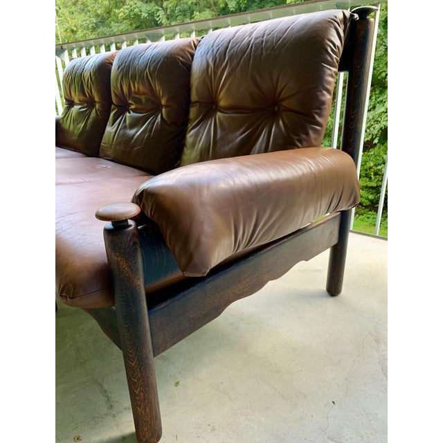 Mid-Century Brutalist Sofa in the style of Sergio Rodrigues, 1960s For Sale - Image 4 of 18