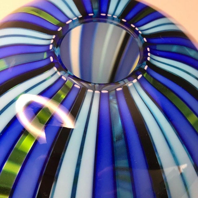 Murano Perle No. 2 Vase from Salviati For Sale - Image 7 of 16