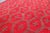 Vintage Turkish Konya Carpet With Cross Design and Bright Red Background For Sale - Image 4 of 6