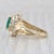 Gemstone Information: - Natural Emerald - Carats - 0.48ct Cut - Marquise Brilliant Color - Green Treatment - Oiling -...