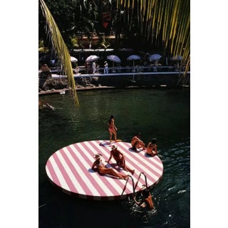 Slim Aarons, La Concha Beach Club, Estate Stamped Photographic Print, 1975 / 2020s For Sale