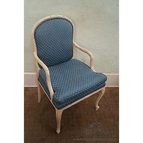 Faux Naturalistic Carved Arm Chairs (A) - a Pair For Sale - Image 9 of 13