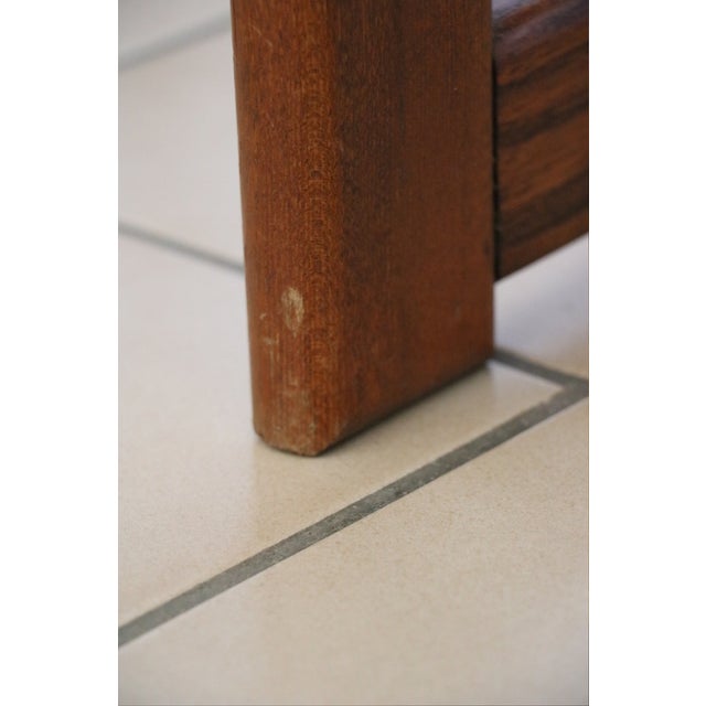 Vintage Chairs in Cotton and Linen Upholstery, 1970s, Set of 4 For Sale - Image 6 of 15
