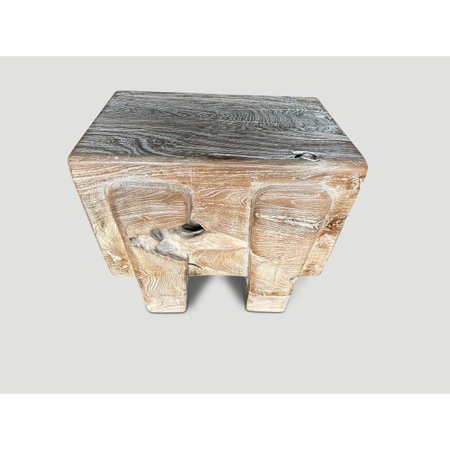 Andrianna Shamaris Minimalist Small Coffee Table or Side Table For Sale In New York - Image 6 of 6