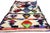 Tribal Vintage Azilal Boucherouite Moroccan Rug, 03'01 X 07'02 For Sale - Image 3 of 10