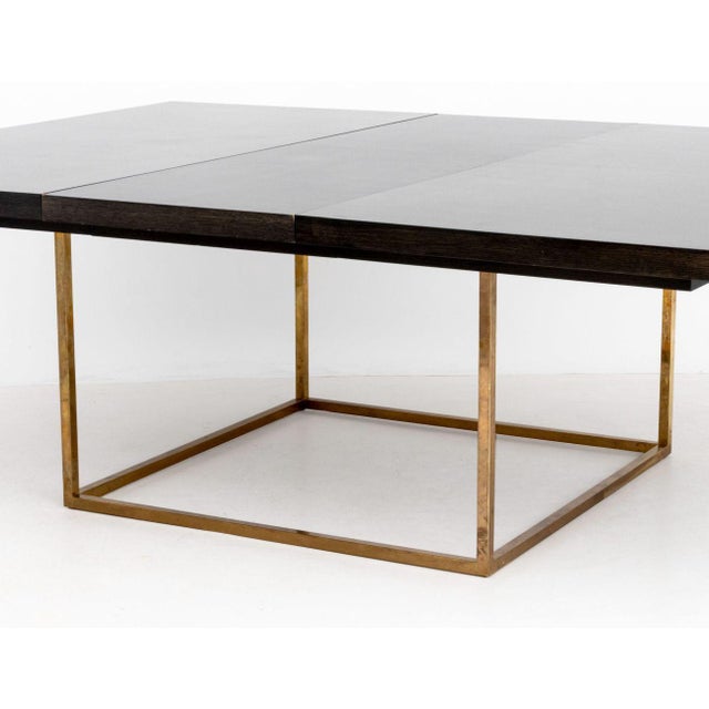Wood Mid-Century Modern Style Extending Dining Table For Sale - Image 7 of 7