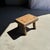 Small Wabi-Sabi Style Oval Teak Occasional Stool, 1980s For Sale - Image 12 of 12
