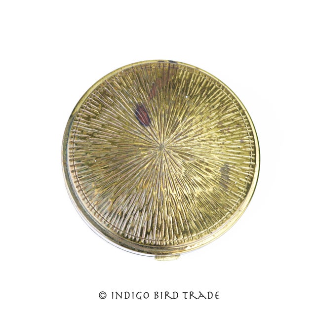 1920's Antique Art Deco Brass Bracelet Watch Box For Sale - Image 4 of 6