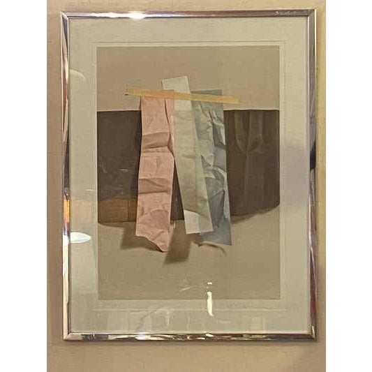 Yrjo Edelmann Signed and numbered Litho from the Mid 1980's. Known for his hyperrealistic art subjects of wrapped and...