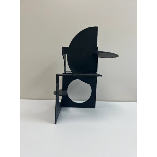 Black Franz Weissmann (1911-2005), Heavy Paperboard Maquette Sculpture, Rare For Sale - Image 8 of 12