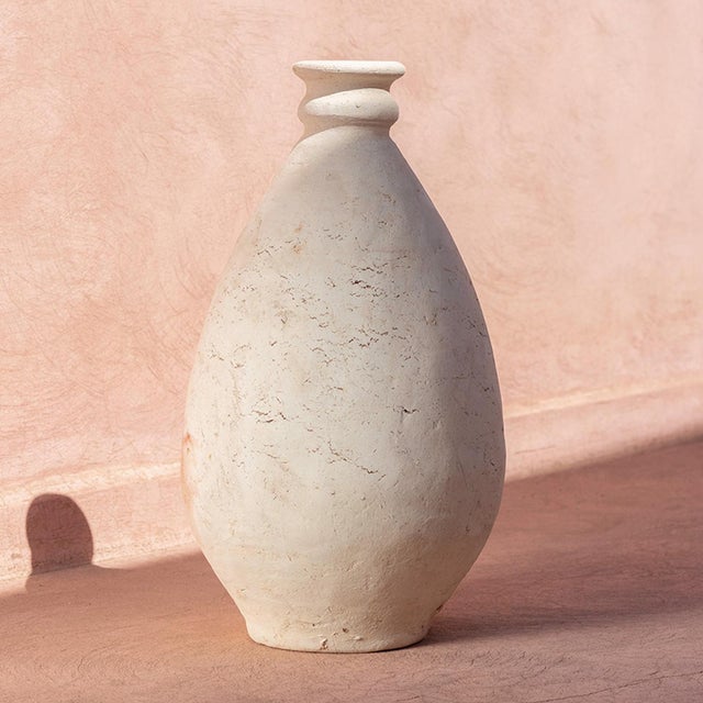 Unglazed Terracotta Amphora Vase | One of a Kind For Sale - Image 11 of 12