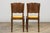 Pair of 1930s French Art Deco Mustache-Back Oak and Walnut Side Accent Chairs For Sale - Image 18 of 18