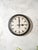 Black Industrial Factory Wall Clock by Carl Theodor Wagner, Germany For Sale - Image 14 of 14
