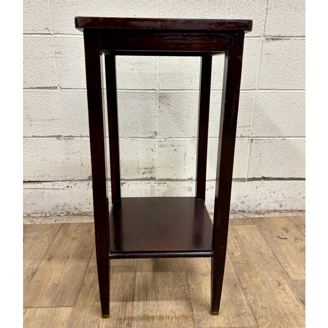 Vintage Nelson Matter Furniture Co Mission Arts and Crafts Lamp Table Nightstand For Sale In Kansas City - Image 6 of 9