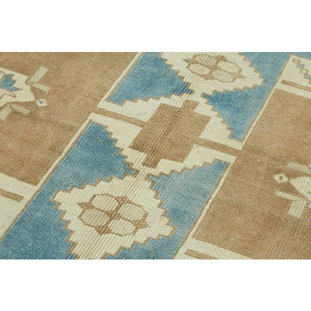 Anatolian Handmade Wool Rug For Sale - Image 5 of 7