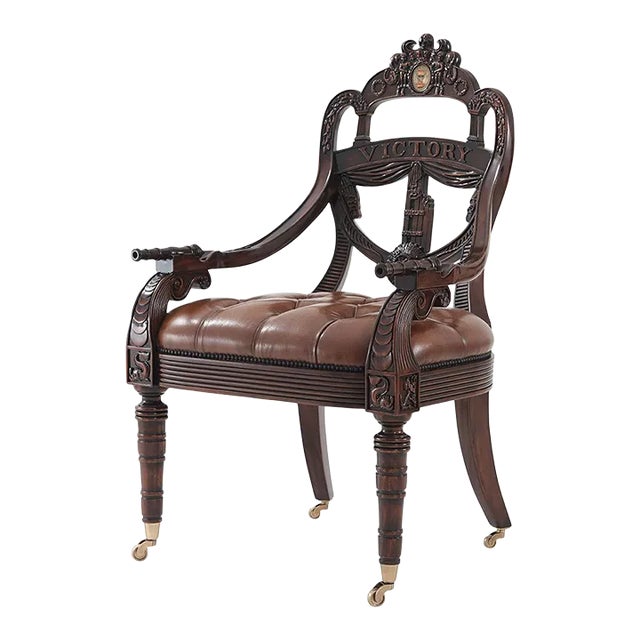 English Armchair For Sale