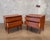 1960s MCM Vintage Walnut Nightstands, Pair For Sale - Image 5 of 5