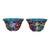 Vintage Cloisonne Enamel Tea Bowls – 3.9" Dragon & Phoenix Cups - Pair For Sale