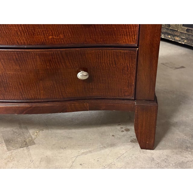 Dark Espresso Wood Media Armoire Cabinet For Sale - Image 12 of 12