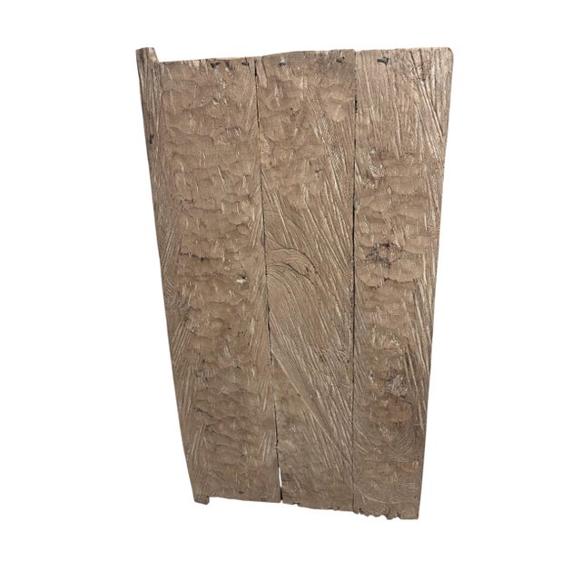 Vintage Dogon Granary Door With Nommo Ancestors Mali African 48" H For Sale - Image 9 of 9