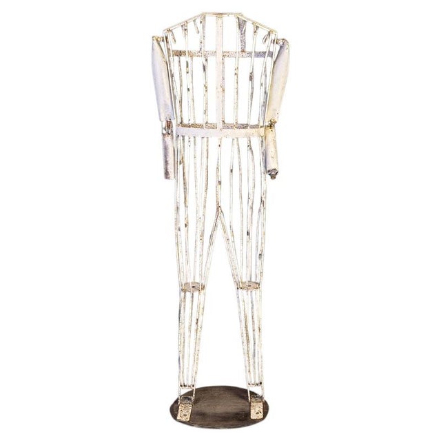 Vintage Metal Wire Mannequin, 1930 For Sale - Image 12 of 12