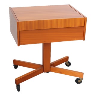 Small Cabinet on Castors, 1960s For Sale