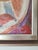 Small 1980s Japanese Oil Painting Expressionist Portrait of a Man For Sale In Los Angeles - Image 6 of 9