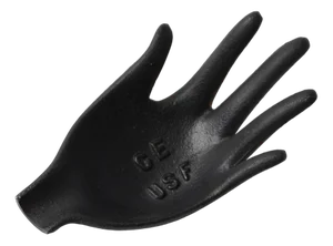 Cast Iron Hand-Shaped Ashtray, 1960s
