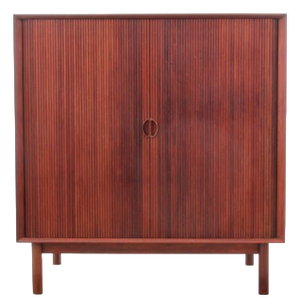 Mid-Century Modern Scandinavian Cabinet in Teak attributed to Peter Hvidt and Orla Mølgaard Nielsen, 1950s