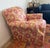 Bring a vibrant splash of retro energy to your space with this tunning, custom-upholstered English rolled-arm club chair....