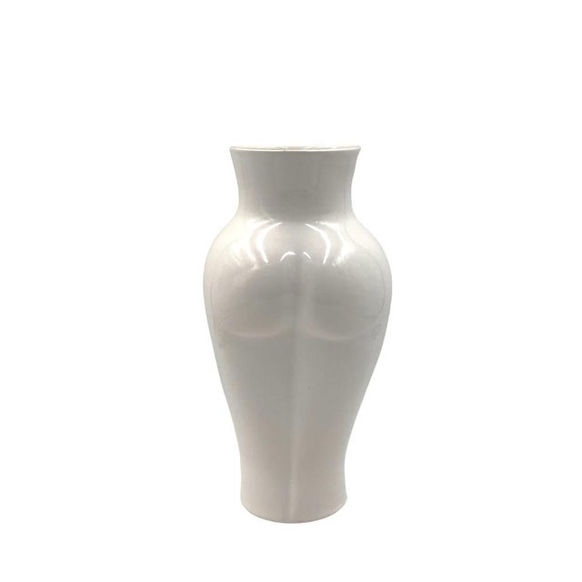 Vintage Ceramic Woman Vase, 1980s For Sale - Image 13 of 18