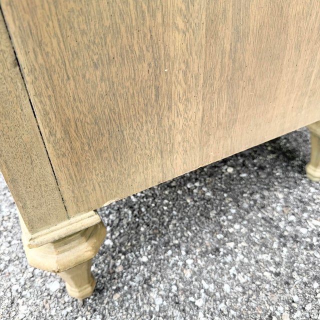 Vintage French Provincial Burlwood Armoire by Detroit Furniture For Sale - Image 11 of 11