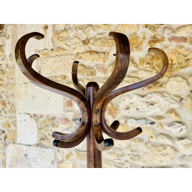 Mid-Century Modern Standing Coat Rack from Baumann, 1960s For Sale - Image 10 of 18