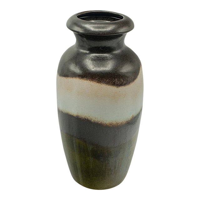 1960's Vintage Lava Flower Vase For Sale