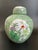 Chinoiserie Chinese Famille Verte Porcelain Ginger Jar With Lotus Pond Scenery For Sale - Image 3 of 15