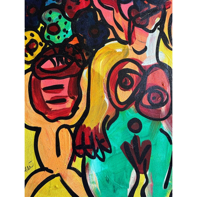 Abstract Expressionism Original Peter Keil Painting - Junge Wilde Collection For Sale - Image 3 of 4