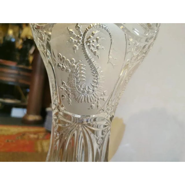 Clear Crystal Jar For Sale - Image 4 of 18