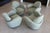 Green Michael Wolk “Miami” Swivel Lounge Chairs — Set of Four, 1998 For Sale - Image 8 of 18