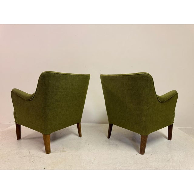Model 1748 Armchairs by Peter Hvidt for Fritz Hansen, Denmark, 1950s, Set of 2 For Sale - Image 6 of 12