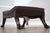 Traditional Theodore Alexander Regency Style Leather Footstool Ottoman For Sale - Image 3 of 12