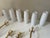 Vintage Bronze-Gold Three-Light Wall Sconces from Arlus, 1960s, Set of 2 For Sale - Image 16 of 18