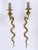 Mid-Century Modern Vintage Cast Brass Cobra Wall Lamps from Maison Jansen, 1960s, Set of 2 For Sale - Image 3 of 18