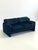 Blue Blue Green Cassina Maralunga Sofa by Vico Magistretti, 1990s For Sale - Image 8 of 13