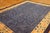 Early 20th Century Impressive Blue & Delicate Tone-on-Tone Allover-Floral Design Antique Chinese Peking Rug For Sale - Image 5 of 10