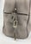 Loro Piana Grey Leather Duffle Tote For Sale - Image 4 of 7