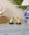 Pair of Vintage Italian Ceramic Cat Figurines on Pillows For Sale - Image 12 of 12