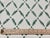 Bloomcraft Ivory Green Geometric Trellis Cotton Upholstery Drapery Fabric For Sale - Image 4 of 4