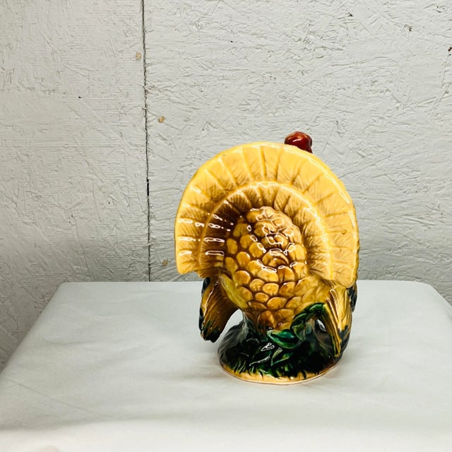 Farmhouse Mid Century Napcoware Turkey Planter, Japan For Sale - Image 3 of 6
